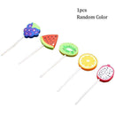 Creative Fruit Eraser Rubber Pencil Candy School Stationery Random Gift Cut