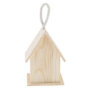 Wooden Little Birds Wood Nesting House Nest Home Pet Supply Accessories