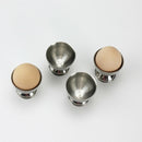 Egg Cup,Egg Tray Stainless Steel Soft Boiled Egg Cups Holder Stand Dishwash W9J4