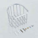 Aluminum Paper Towel Rack Basket Bathroom Phone Holder Shelf Tissue Boxes