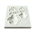 Retro Border Silicone mold fondant mold cake decorating tools chocolate mould SP