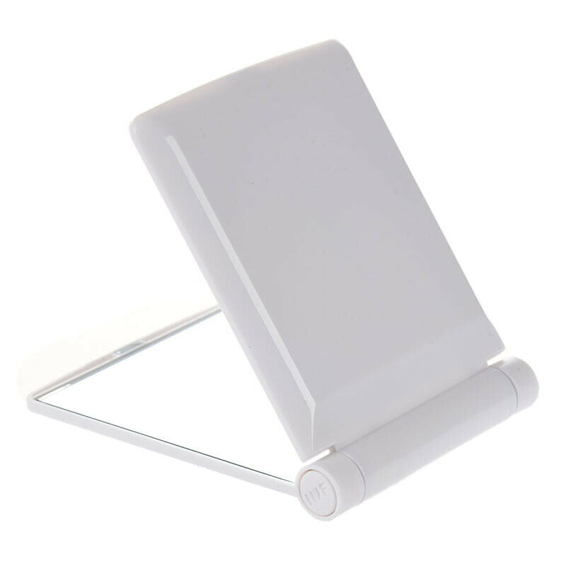 LED Pocket Handbag Compact makeup mirror foldable with lights cosmetic hand N3L3