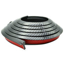 Rubber Car Fender Flare Wheel Eyebrow Protector Arch Trim Strip 1.5m KTA