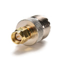 Silvering Adapter SO239 UHF female jack to SMA plug male RF connector  OZ
