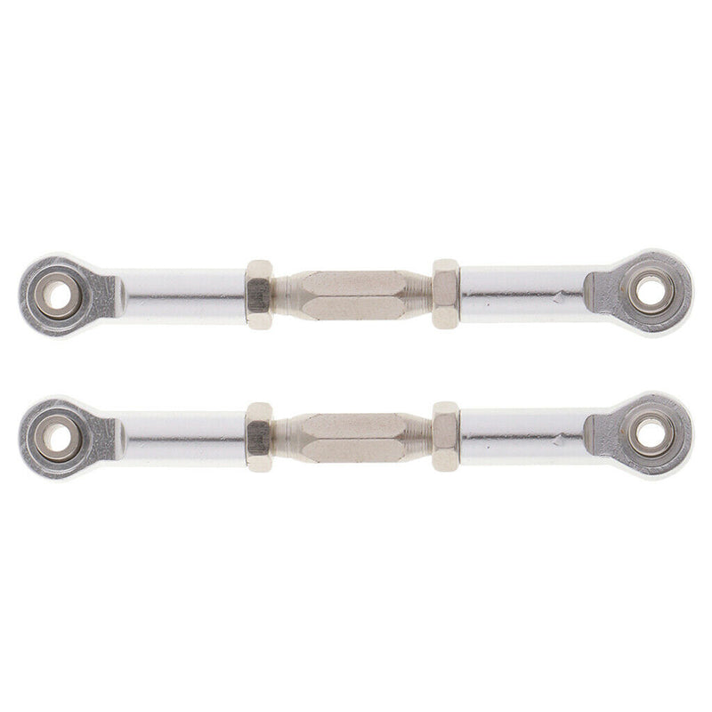 2pc Adjustable Steering Servo Linkage 73-90mm Spare Parts for 1/10 HSP RC