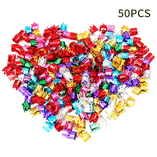 Accessories Practical Durable Crown Shape Hair Cuff Dreadlock Adjustable