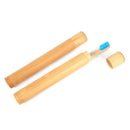 Bamboo Toothpaste Storage Box  Holder Bathroom Accessories Travel Merchandis Hn
