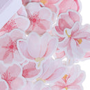 45 pcs Cherry sakura words bullet journal decorative stickers adhesive stickeME