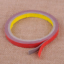 4X Car Wheel Eyebrow Protector Lip Arch Trim Fender Strip Carbon Fiber Rubber