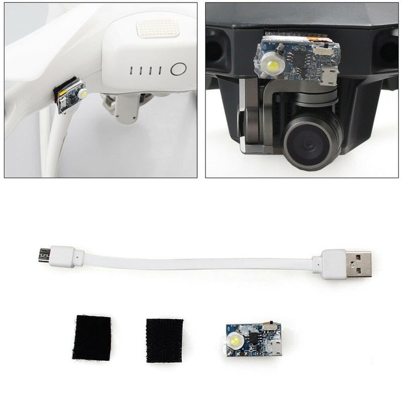 Flash Strobe Lamp Night Flight Lights For DJI Mavic Air/Pro Spark Phantom Drone