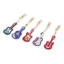 5pcs DIY Violin Full Drill Special Shaped Diamond Painting Keychains Gifts