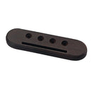 Acoustic Mini Guitar 4 Holes Rosewood Bridge Ukulele Replacement Parts