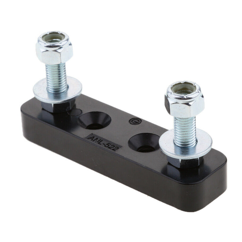 Heavy Duty Inline ANL Fuse Black Holder for 25AMP to 500AMP ANL Fuse