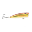 6.5cm 10g fishing lures hard bait artificial popper crankbait wobblers bait 1@3C