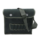Multi compartments army green canvas shoulder tool bag for electricians