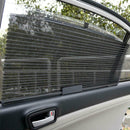Auto Car Retractable Curtain Side Window Shade Windshield Sun Shield Visor Black