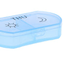 Portable Medicine Weekly Storage Pill 7 Day Tablet Sorter Box Container Case Gw