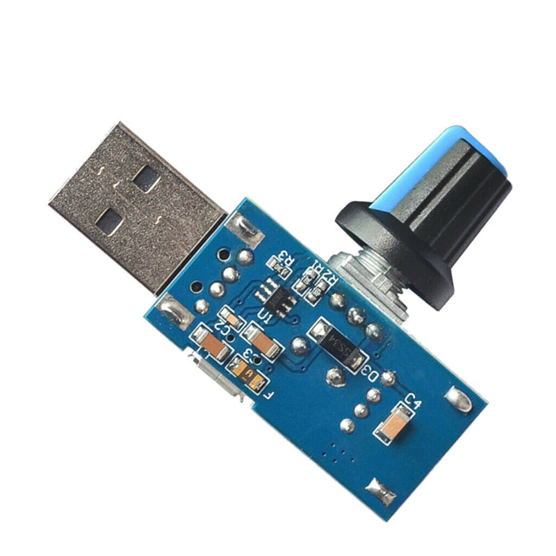 USB Fan  Controller Stepless Governor Control Regulator DC 4V-12V 5W