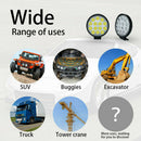42W Round LED Work Light Fog Driving Lamp Offroad Spot Bar SUV Boat Truc AOA