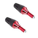 2Pcs CNC Frame Slider Crash Protector Fit for Motorcycle Motorbike Red