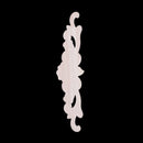 Wood Carved Corner Onlay Applique Frame Decor Furniture Craft Unpainted Dec W7L6
