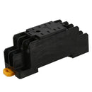 HH52P 110V AC Coil DPDT 8 Pins Electromagnetic Power Relay w DYF08A Base R1W9