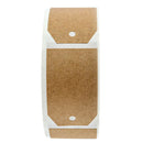 300Pcs Blank Kraft Stickers for Company Giveaway & Birthday Party Favors -