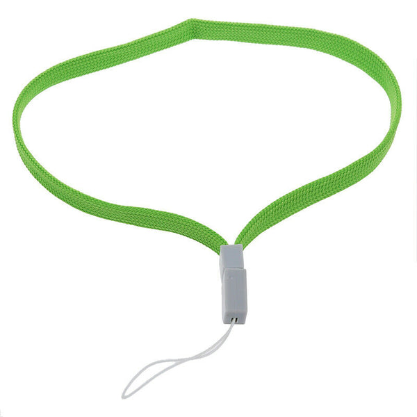 2X Green Lanyard Hand Wrist Strap With Slide For Camera Phone Wii DS PSP MP B3V7