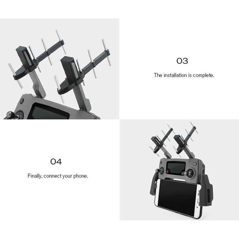 1pair Antenna Signal Range Booster Professional Amplifier Radar for DJI Mavic 2