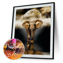 Elephant 5D Full Round Diamond Painting Cross Stitch Home Decor Needlework