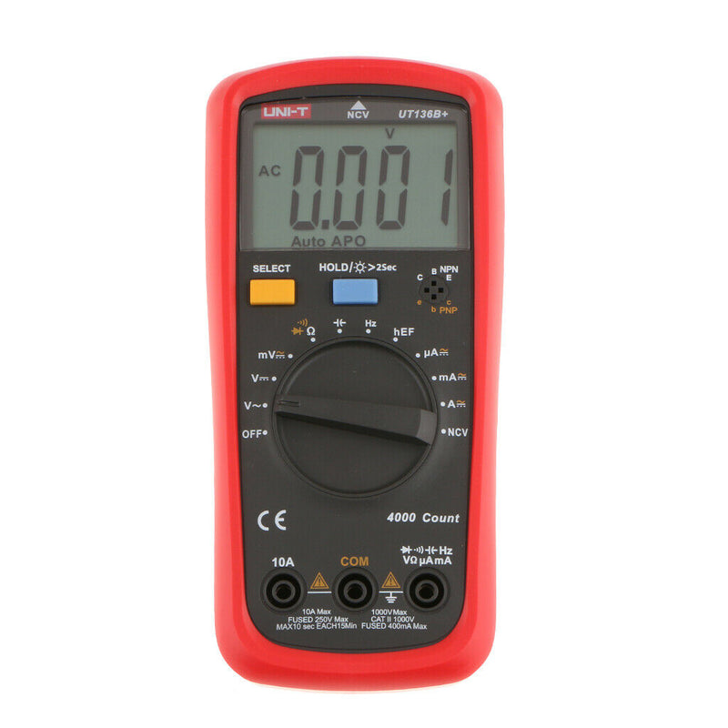 3999 Counts LCD Display AC DC Voltage Current Meter Digital Multimeter