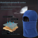 Outdoor Cycling Balaclava Winter Warm Motorcycle Helmet Liner Cap Windproof I6W4