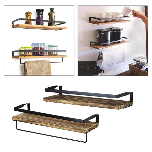 Sturdy Wall Storage Shelves Kitchen Floating Shelf Shampoo Conditional Rack