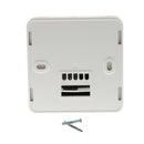 7-Days LCE Backlight Screen Programmable Thermostat NTC Sensor Battery Powered