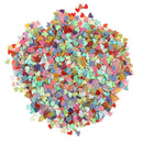 Colorful Heart Shape Table Sprinkles Wedding Throwing Confetti Party Decor