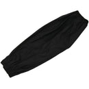 Sport Stretchy Cuffs Water-proof Forearm Arm Sleeves Oversleeve Black Pair