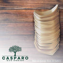 100x wooden boat eco-friendly fingerfood dish disposable counter disposable