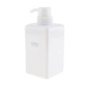 2Pieces Soap Dispenser Cosmetic Containers Bottle  White