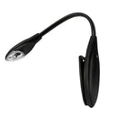 Black Portable Clip Reading Light/Music Stand Light/USB And Battery Operated