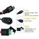Led Work Light Bar Cable Car Auto Off Road Driving Fog Light Wiring Loom Ha R3Q1