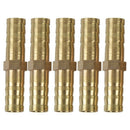 5pcs 8mm Inner Dia Air Gas Straight Hose Pipe Barb Coupler K5R5