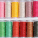 39pcs 200 Yard Mixed Colors Polyester Spool Sewing For Hand Thread Set. C4P7