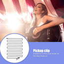 Clip-on Pickup+ 6.35 mm Male to Male Cable Set Guitar Ukulele Accessories