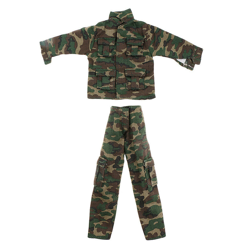 1: 6 Scale Clothes Uniform Sets for Soldier Camouflage Suits for 12 Inch Figures