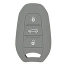 Smart 3 Buttons Car Key Bag Cover Shell Entry Flip Shell Remote Protector Holder