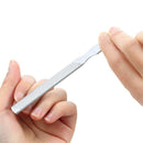 4 Sides Stainless Steel Nail File Manicure Nail Tools, 2 Size