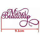 French Alphabet Cutting Die for DIY Scrapbooking Embossing Die Cuts (H4845) A