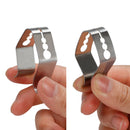 4x  Barbeque Thermometer Probe Clip Holder Anti Rust Scald Preventing Smoke