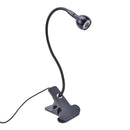 Flexible USB Rechargeable LED Light Clip-on Bed Table Desk Study Reading Lamp LJ