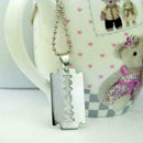 Creative Punk Style Blade Tag Pendant Men's Shaver Shaped Necklace Pretty B4J9